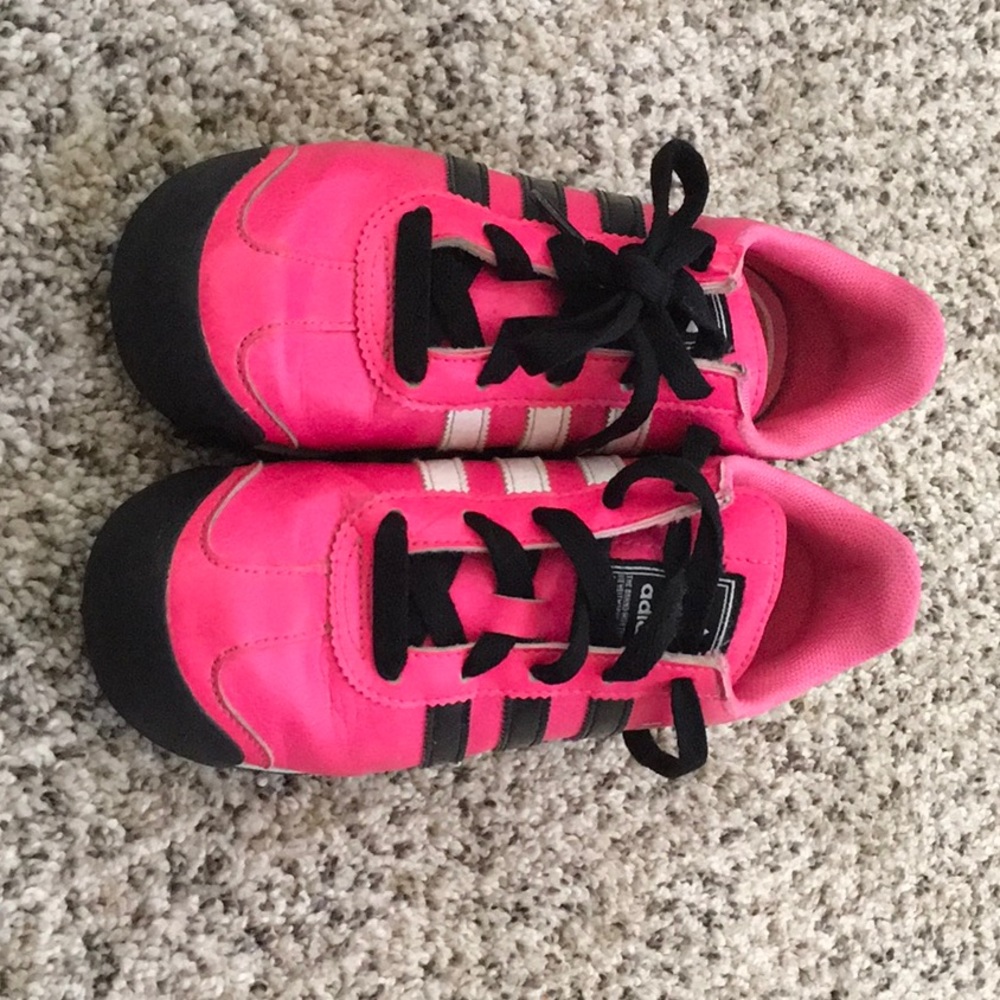 Girls Pink Addidas